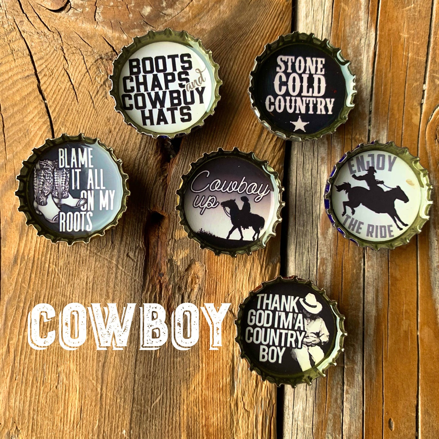 Cowboy Magnets 