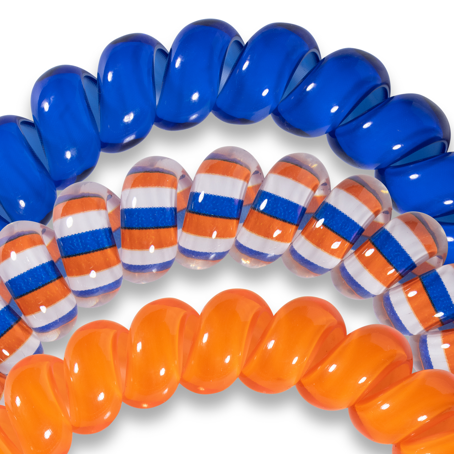 Spiral Hair Coils-Large-University of Florida Hair Ties