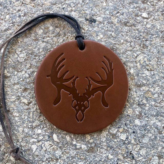 Antler Callahan Leather Car Freshie