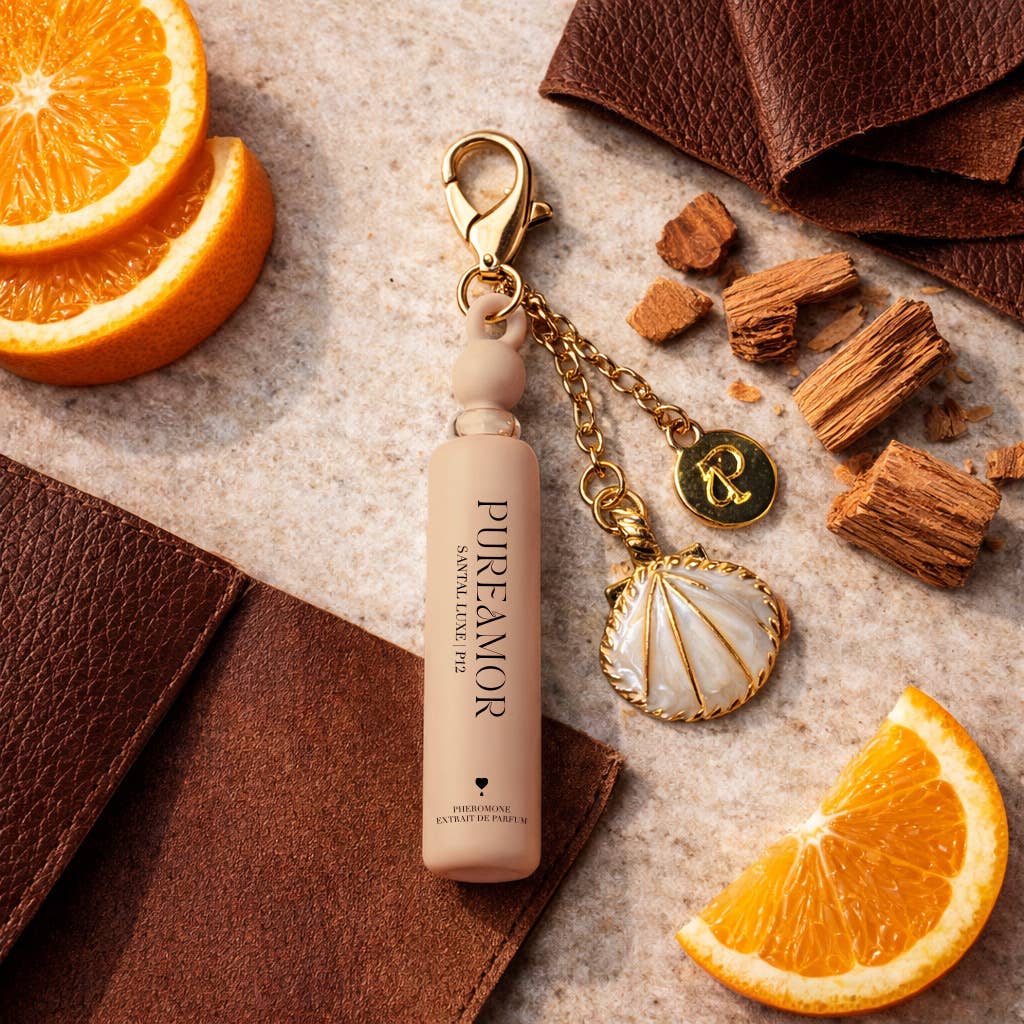 Santal Luxe Pheromone Perfume Oil Keychain