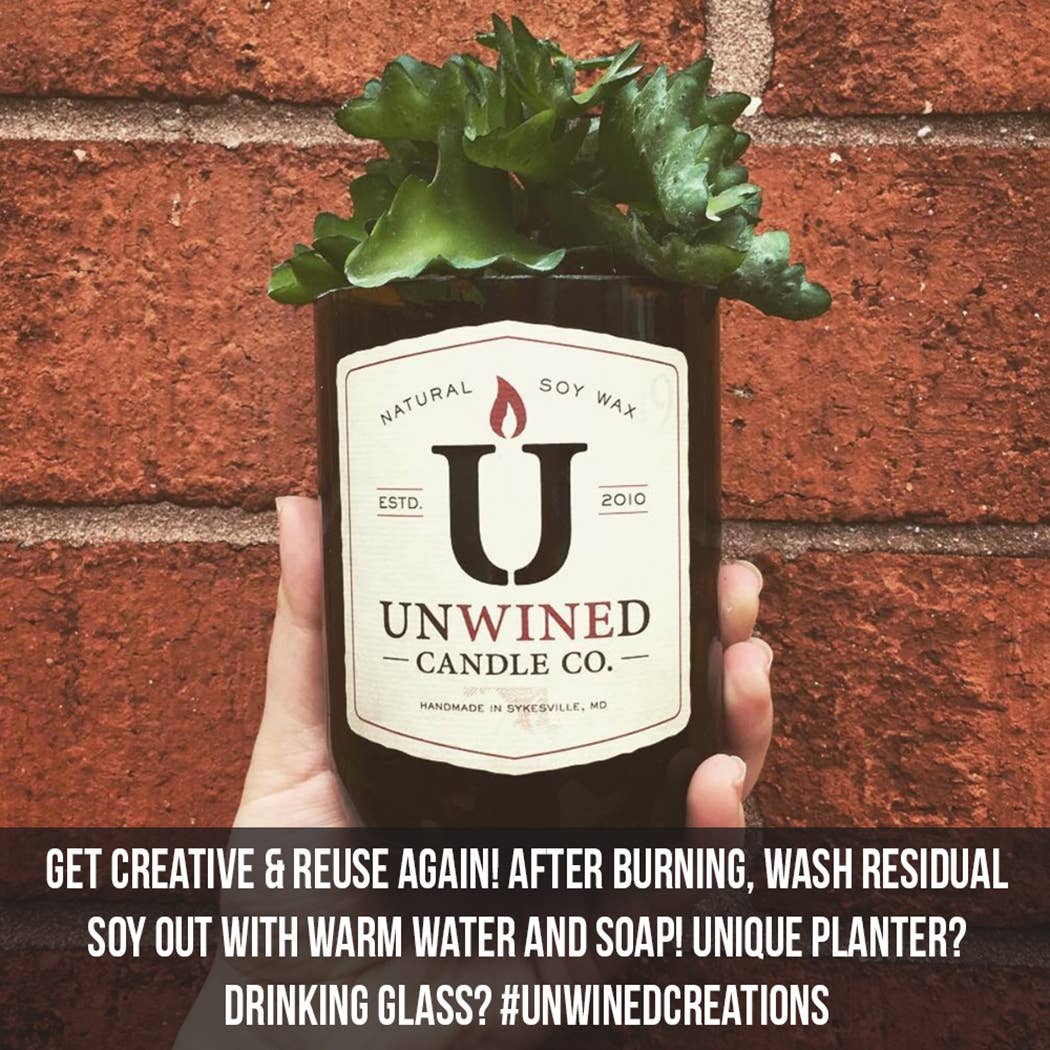 Let it be. Signature Series Wine Bottle Candle