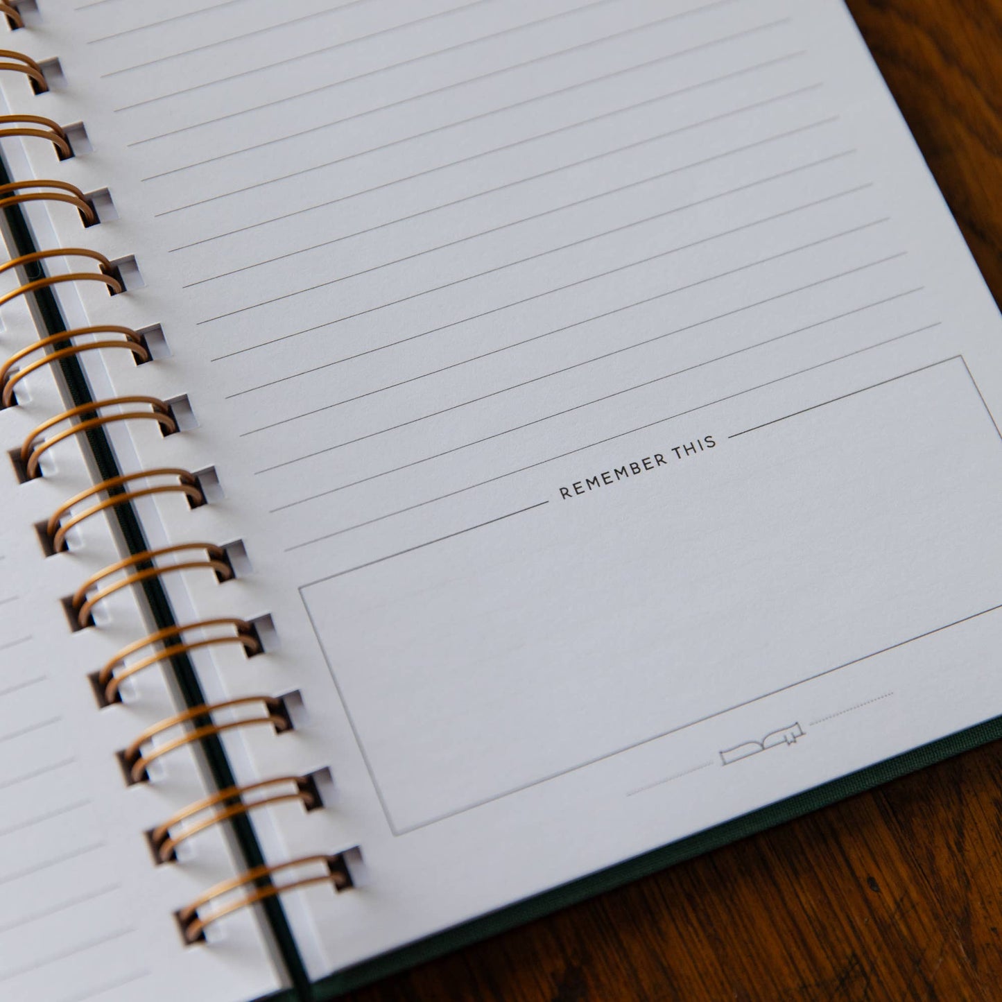 Sermon Notes Journal - Teal Spiral