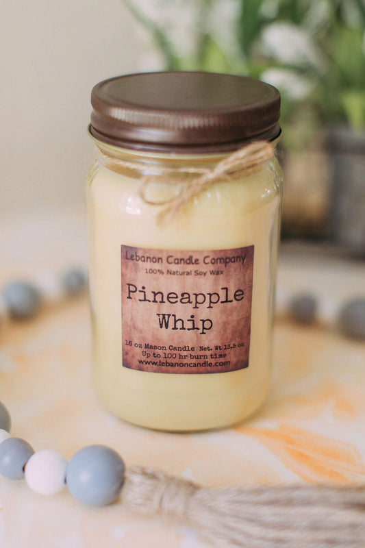 Lebanon Candle Company Pineapple Whip Candle