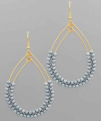 Double Teardrop Earring