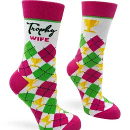 Trophy Wife Women’s Crew Socks