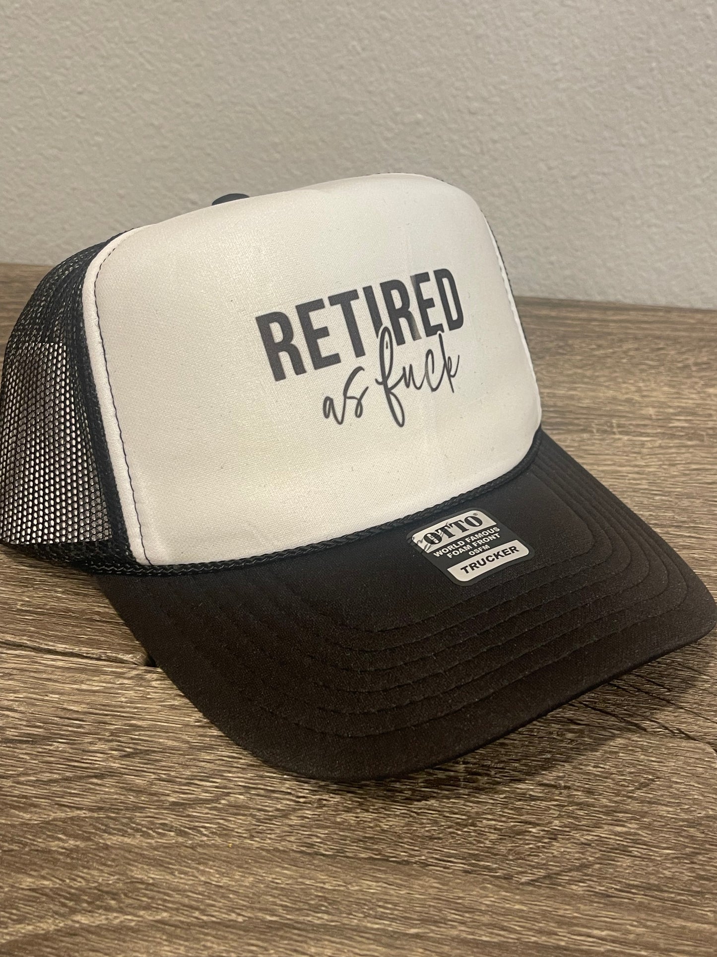 Trucker Hat- Retired as F