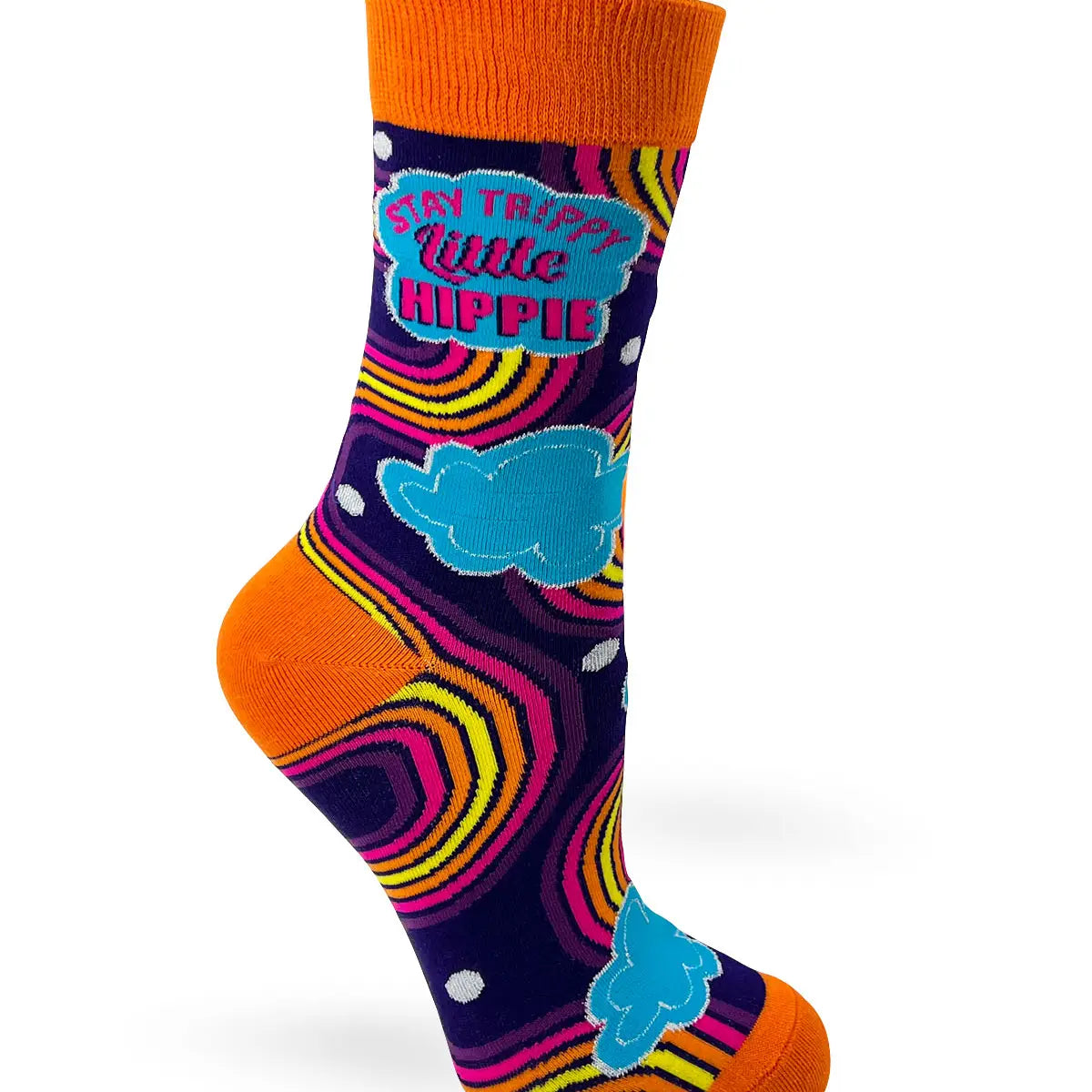 Stay Trippy Little Hippie Women’s Crew Socks