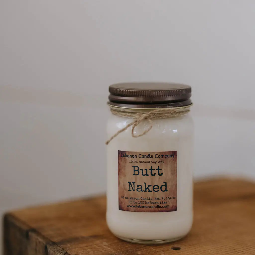 Lebanon Candle Company Butt Naked Candle