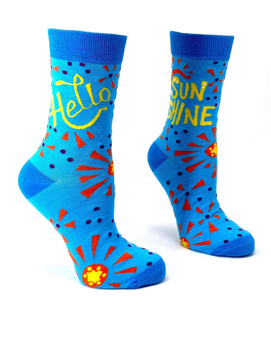 Hello Sunshine Women's Crew Socks