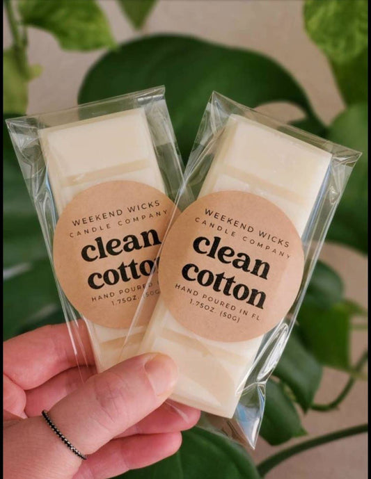 Clean Cotton Wax Melt Bar