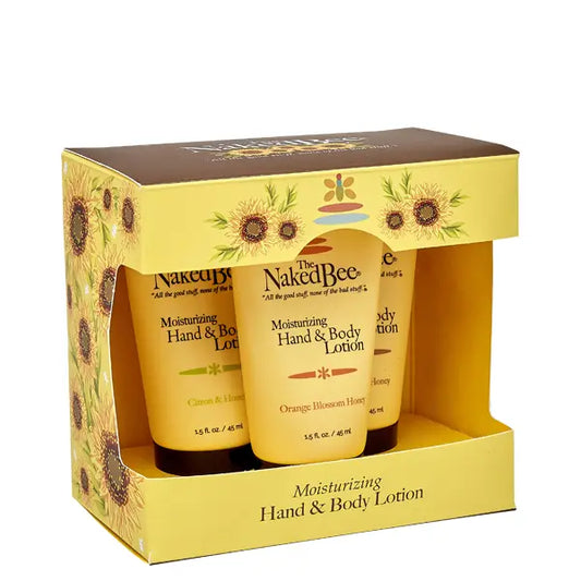 Naked Bee Hand & Body Lotion Trio