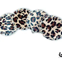 Leopard Cowhide Coaster